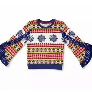 Matilda Jane falling snow top